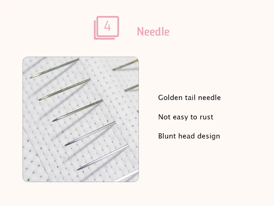 Kit de punto de cruz para manualidades,  con patrones de paisaje con Casa o cabaña,  11CT, 14CT, 16CT, DMC