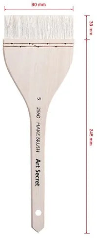 Artsecret, pelo de cabra de alta calidad, mango de madera, para pintura artística de acuarela 2560