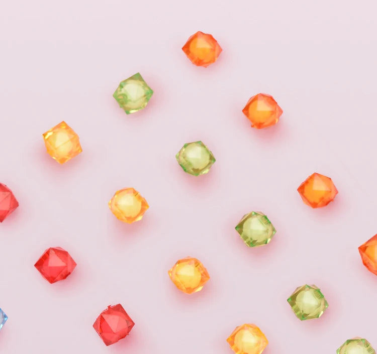 Conjunto de joyería, juego de cuentas espaciadoras sueltas creativas para hacer pulseras y collares, 24 cuadrículas, Cuerda elástica para hacer joyas