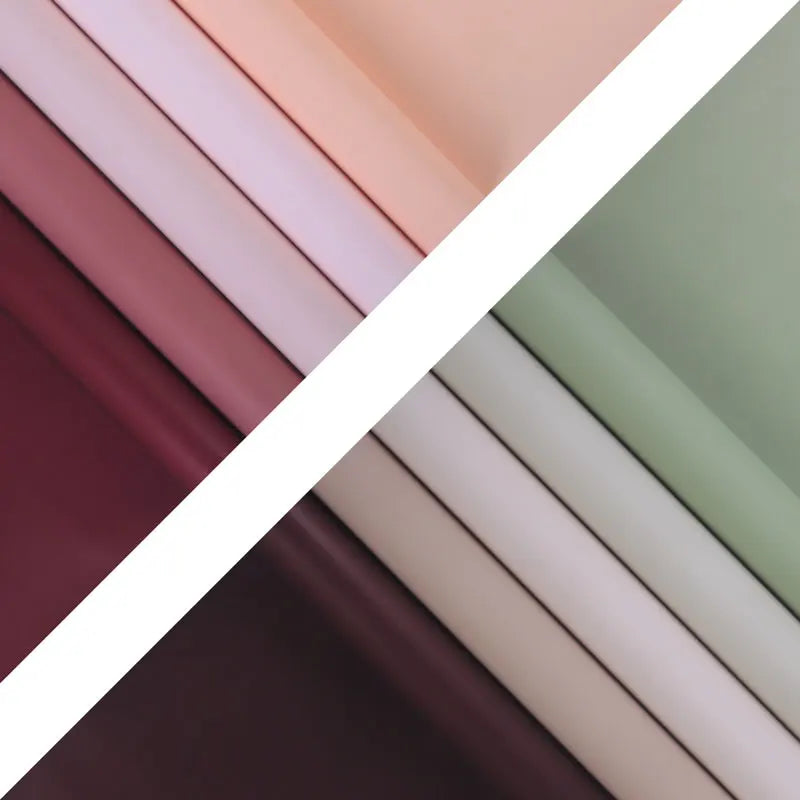 Papel de regalo mate de 58 cm x 10 metros aprox./rollo, papel impermeable para envolver regalos