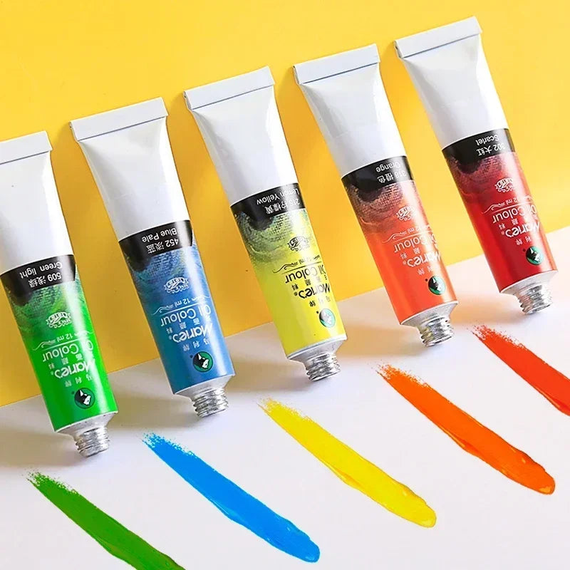 Maries 12/18/24 colores  de pinturas al óleo profesionales