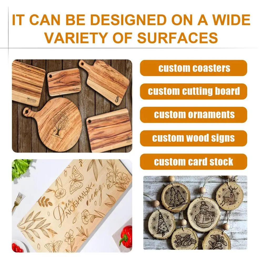 Gel para quemar madera sensible al calor, pasta para quemar madera profesional para artistas