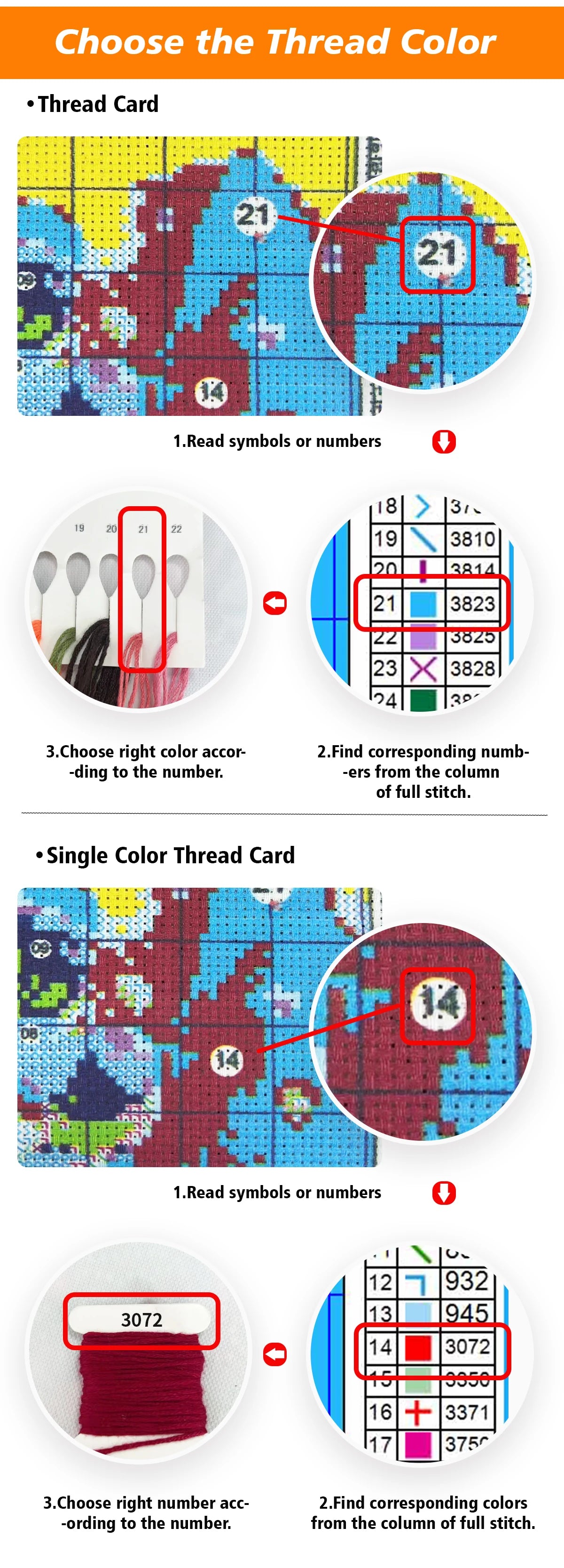 1 unidad 40X40cm/15,7X15,7 pulgadas, vista nocturna, kit de punto de cruz con estampado de 11CT/14CT