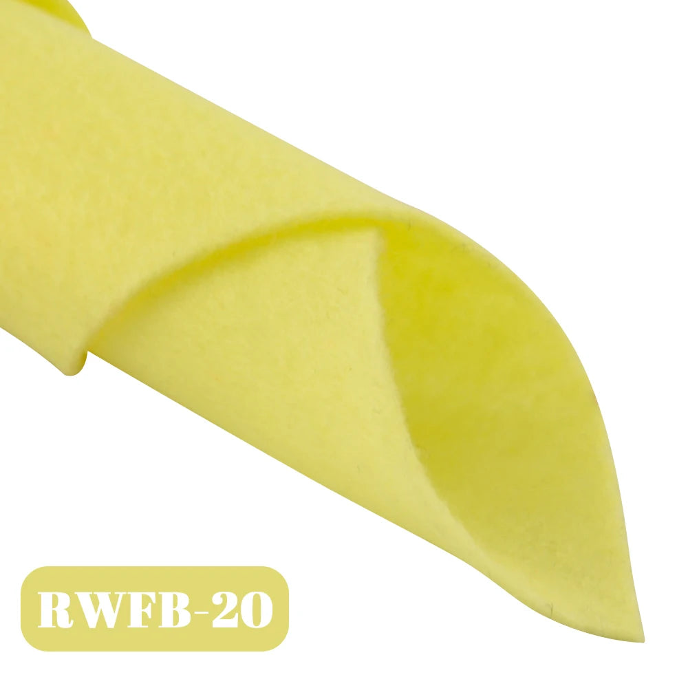 Tela de fieltro súper suave de 1,4mm de espesor, hoja no tejida de 30x30cm/20x90cm