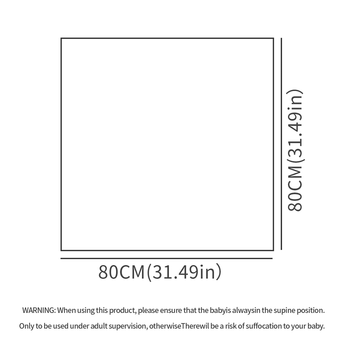 1 manta para recién nacidos, suaves, transpirables y acogedoras 100% Algodón