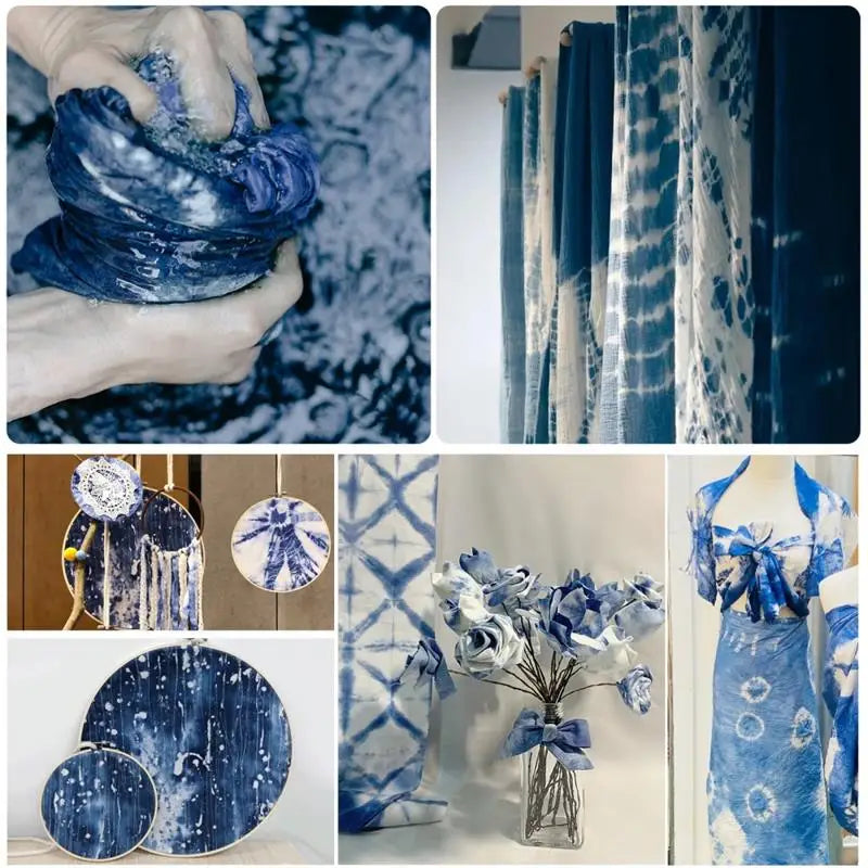 50 ml/botella de pigmentos en polvo para teñir telas