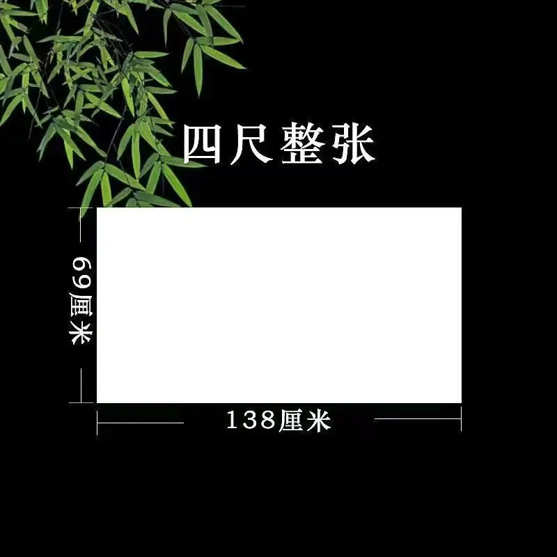 100 hojas de papel de arroz crudo, precio de fábrica, caligrafía gruesa,  de pintura china Xuan