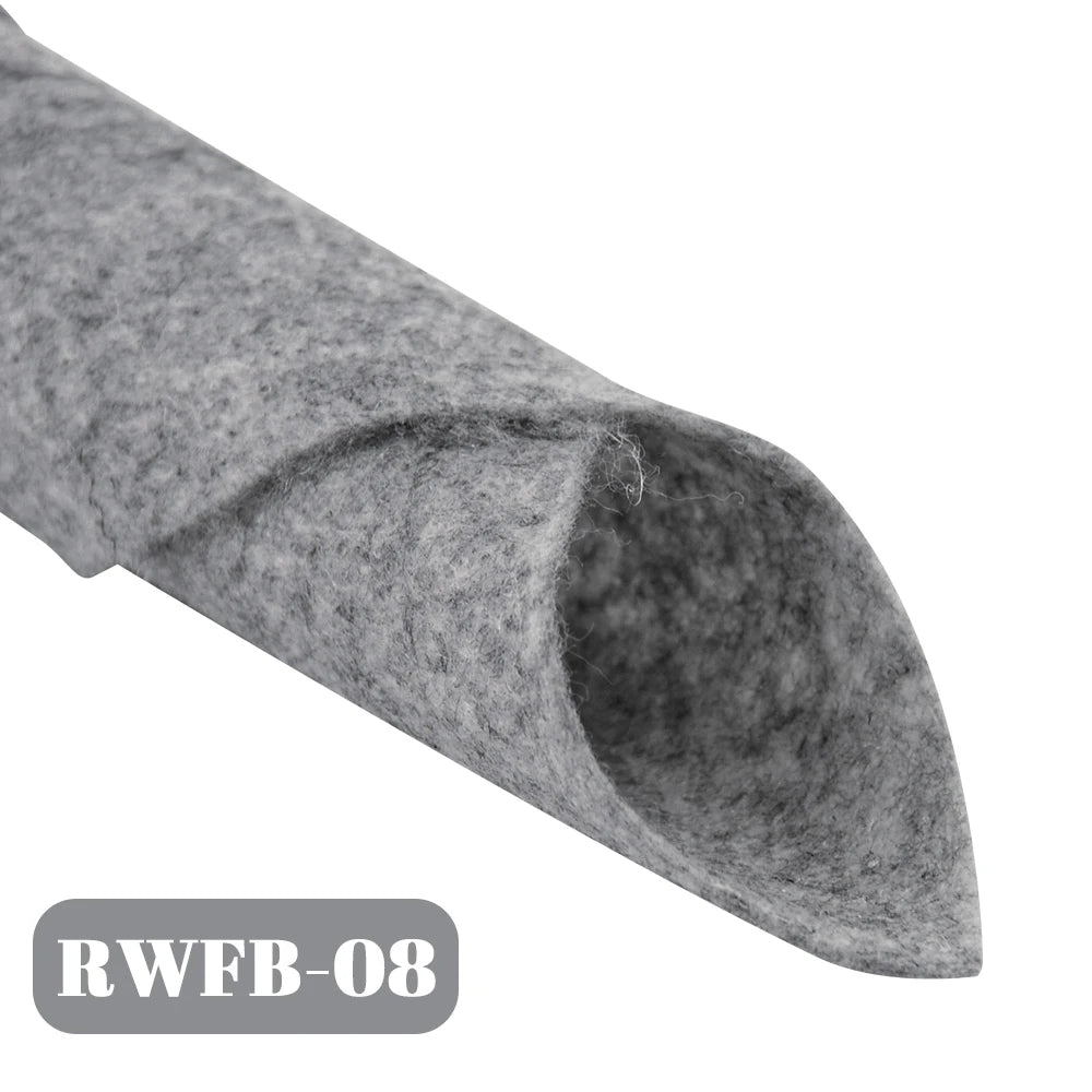 Tela de fieltro súper suave de 1,4mm de espesor, hoja no tejida de 30x30cm/20x90cm