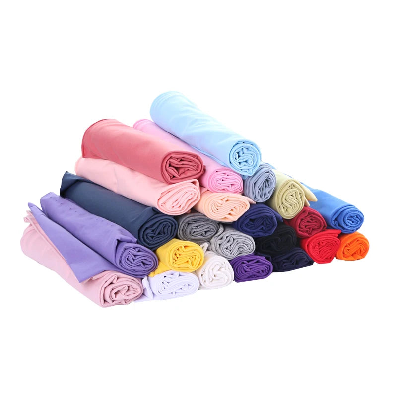 170x50cm 95% algodón 5% LICRA tejido de Jersey hacer ropa deportiva de primavera y verano, tela de alta elasticidad 330 g/m