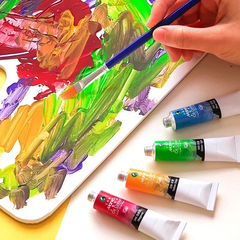 Maries 12/18/24 colores  de pinturas al óleo profesionales