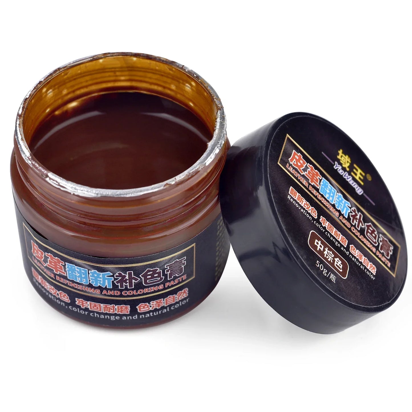50g pintura para reparación de cuero pigmento para cuero curtido vegetal