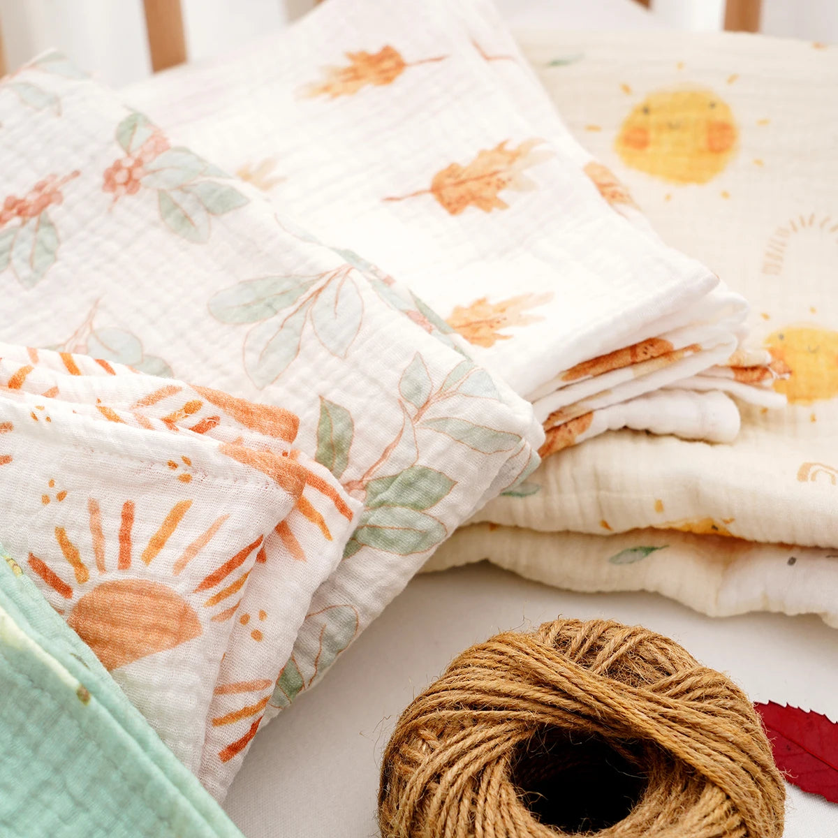 1 manta para recién nacidos, suaves, transpirables y acogedoras 100% Algodón