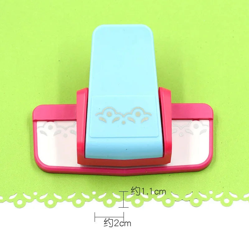Cortador de papel en relieve de encaje decorativo para niños