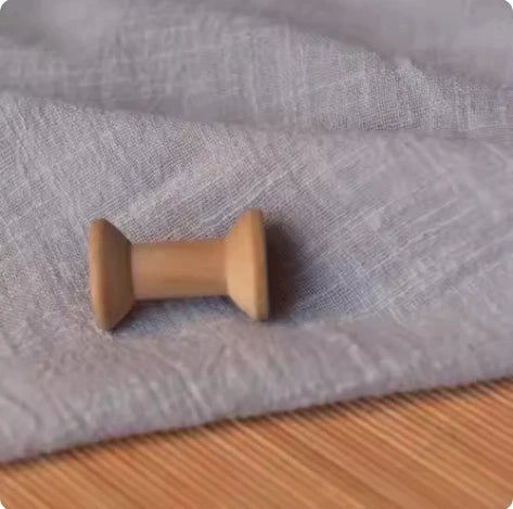 Tela de Lino y Algodón para Vestidos, Suave, Transpirable, Agradable a la Piel, Tela por Metro.