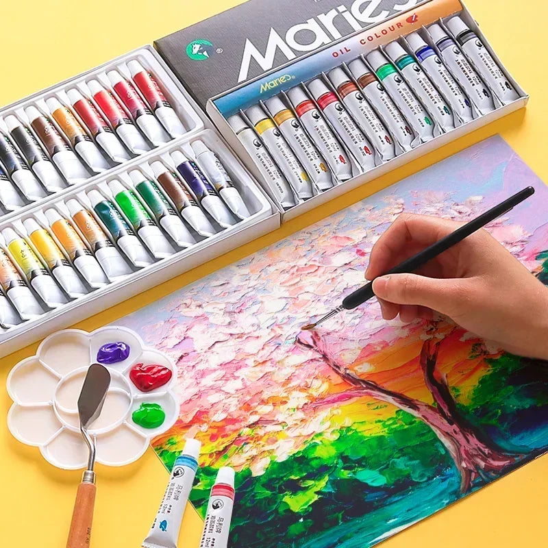 Maries 12/18/24 colores  de pinturas al óleo profesionales