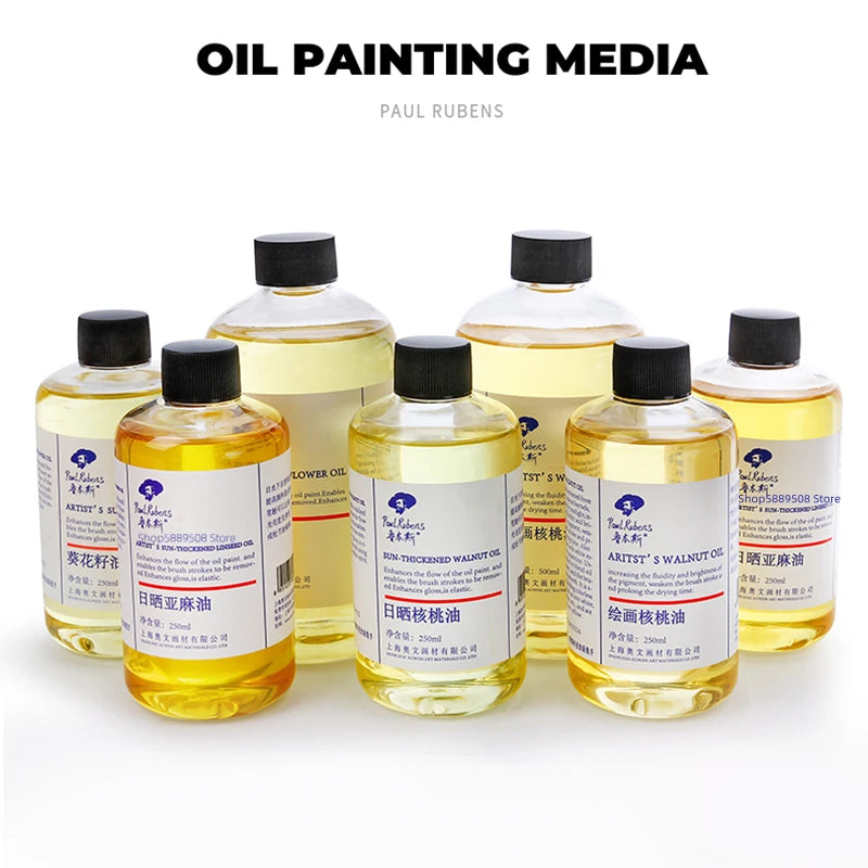 Paul Rubens-secado rápido de resina alquídica para pintura al óleo, detergente medium, barniz de hidrocarbono, 500ml, 24/48 horas