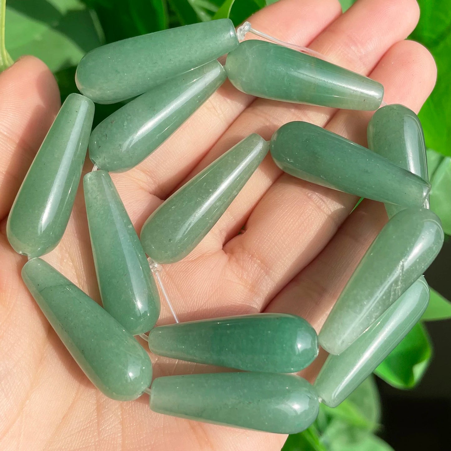 2 uds gota de agua Natural, piedra genuina, ágatas de la India, labradorita, ojo de tigre Calcedonia