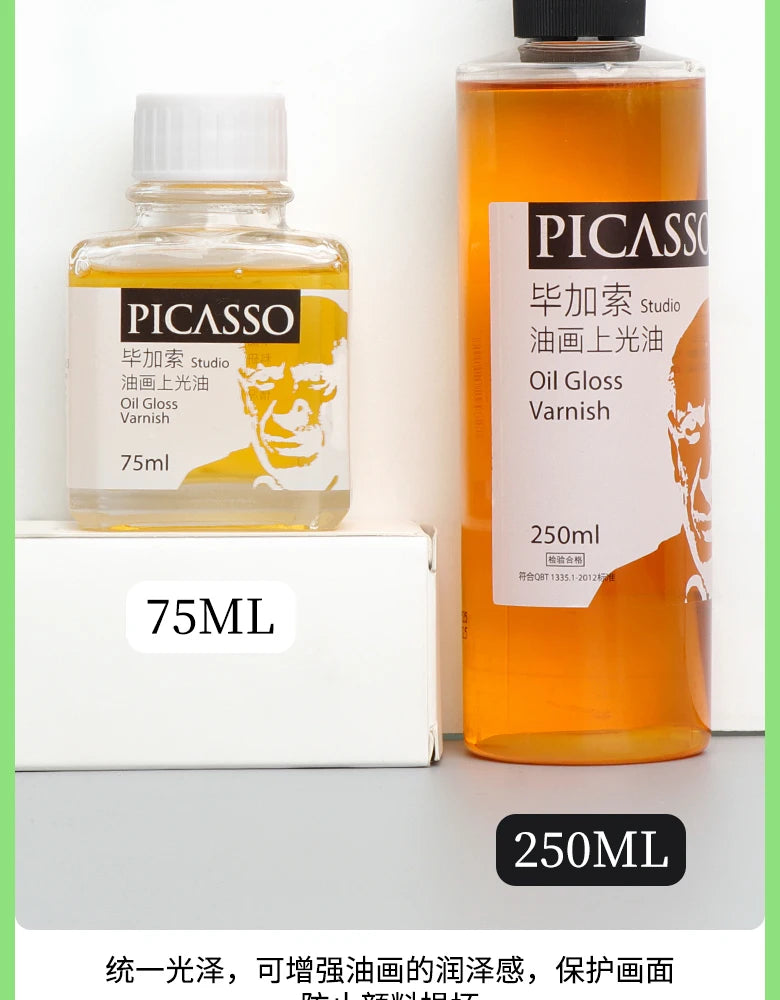 Medium de 100ml para pinturas al óleo, secado rápido, aceite de tóner, retoque de esmalte, barniz brillante