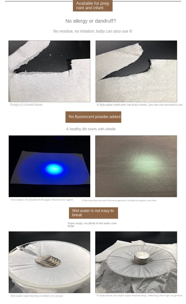 Servilletas estampadas coloridas de alta gama, toallas de papel virgen cuadradas, 20 piezas/ decoupage