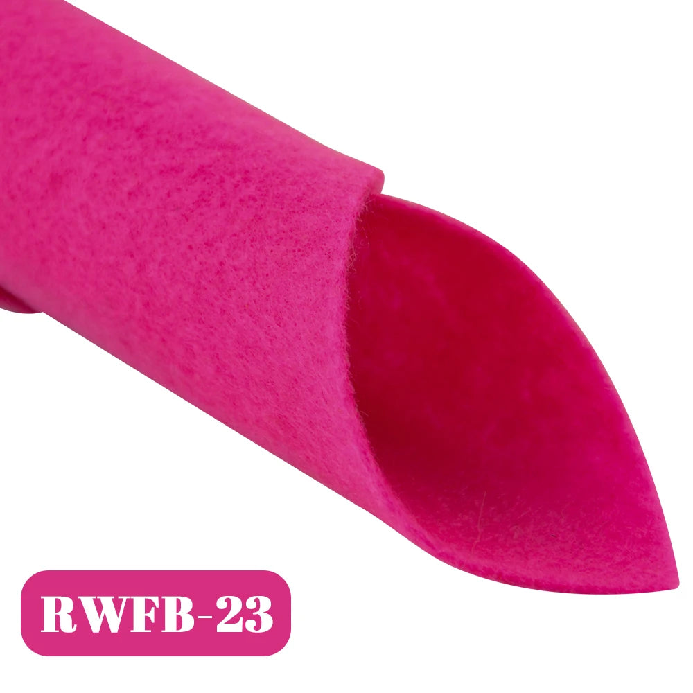 Tela de fieltro súper suave de 1,4mm de espesor, hoja no tejida de 30x30cm/20x90cm