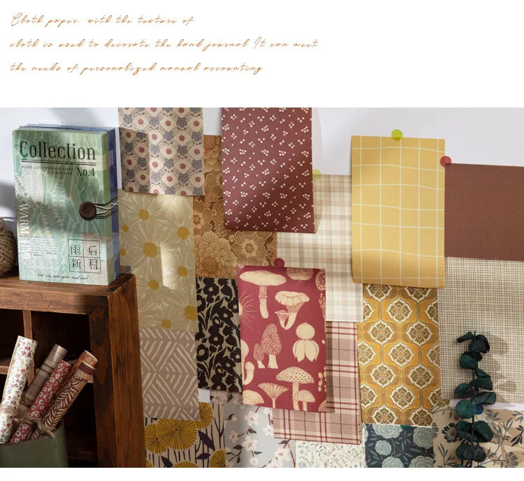 60 uds. de patrones florales artísticos, retro, creatividad hecha a mano