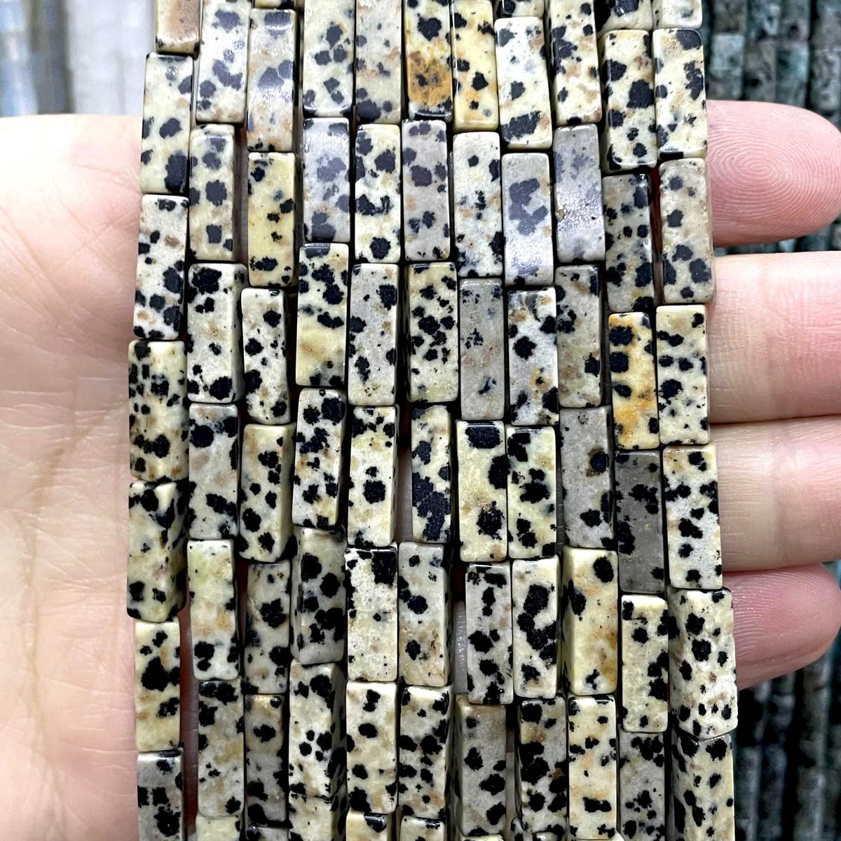 4*13MM piedra Natural cuadrada Aventurina Ojo de Tigre ágatas cristal Jades