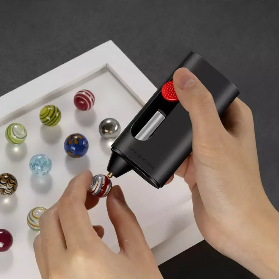 Wowstick-lápiz de pegamento eléctrico inalámbrico para manualidades, para pegamento de fusión en caliente recargable tipo C, 2000mAh, con 20 piezas