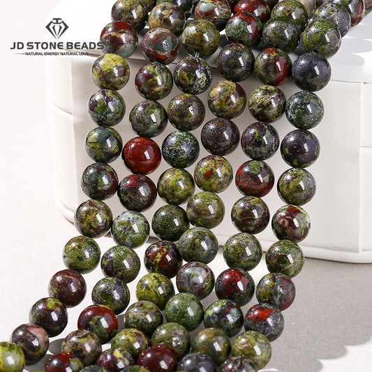 Mostacillas de piedra natural, variedades, redondo de 4, 6, 8, 10 y 12mm