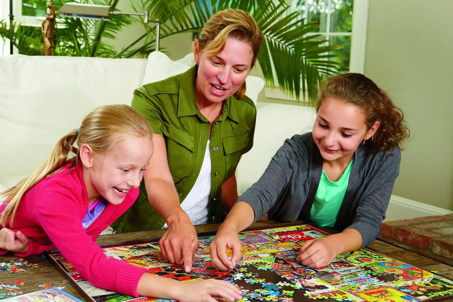 Rompecabezas de cartón de 1314/1000/520/500/300 piezas, pueblo costero