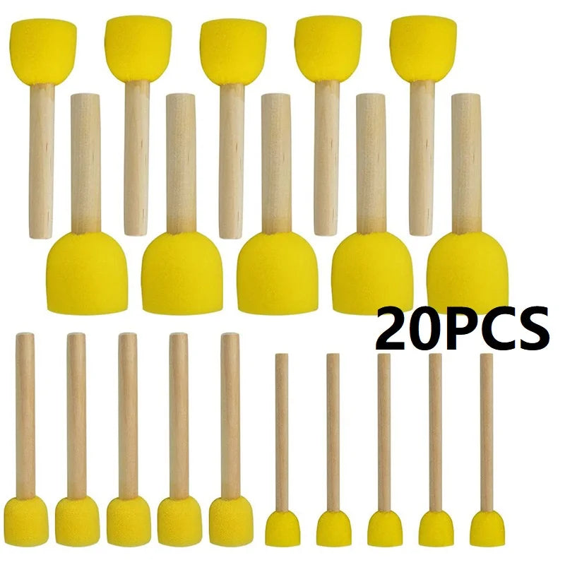 20 piezas de esponjas para pintar
