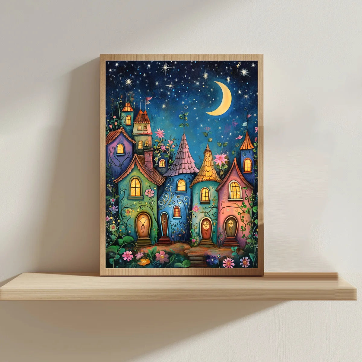 Kit de punto de cruz de ciudad de 30x40cm/11,8x15,7 pulgadas,, 11CT/14CT