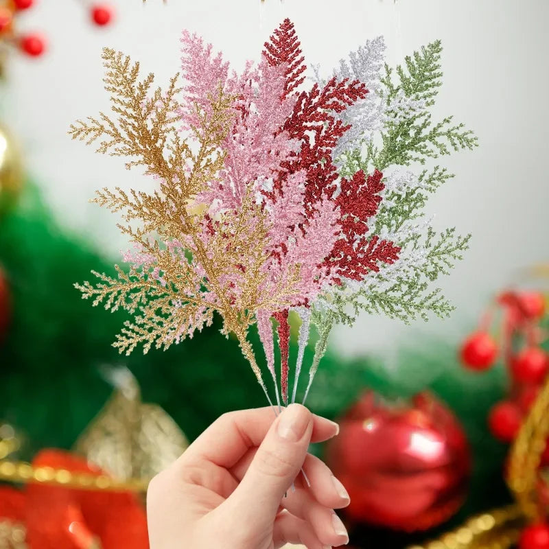 Ramas de pino artificiales de Navidad
