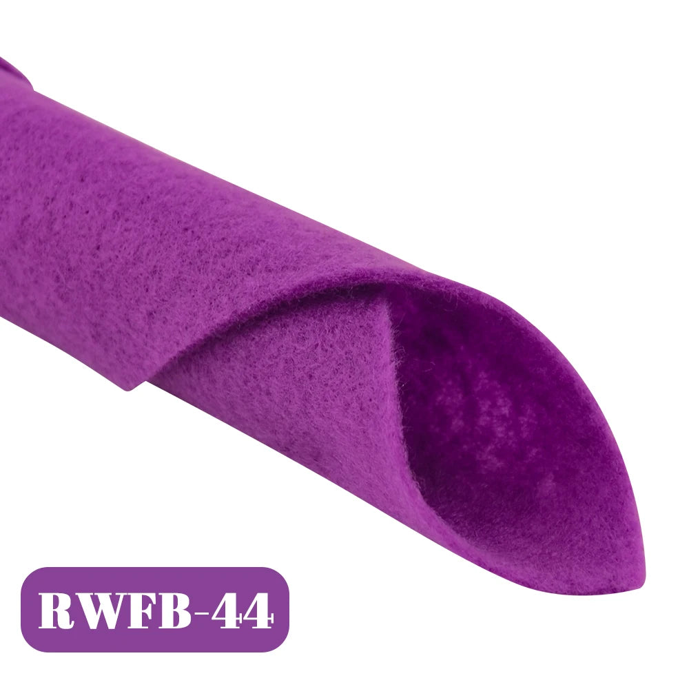 Tela de fieltro súper suave de 1,4mm de espesor, hoja no tejida de 30x30cm/20x90cm