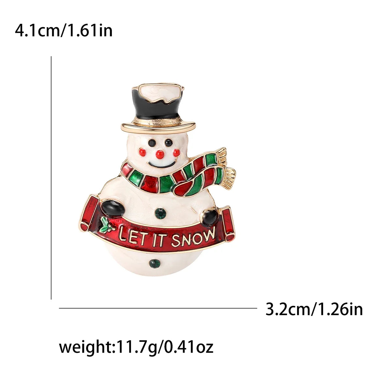 Broches en forma de árbol de Navidad con diamantes de imitación, accesorios de joyería