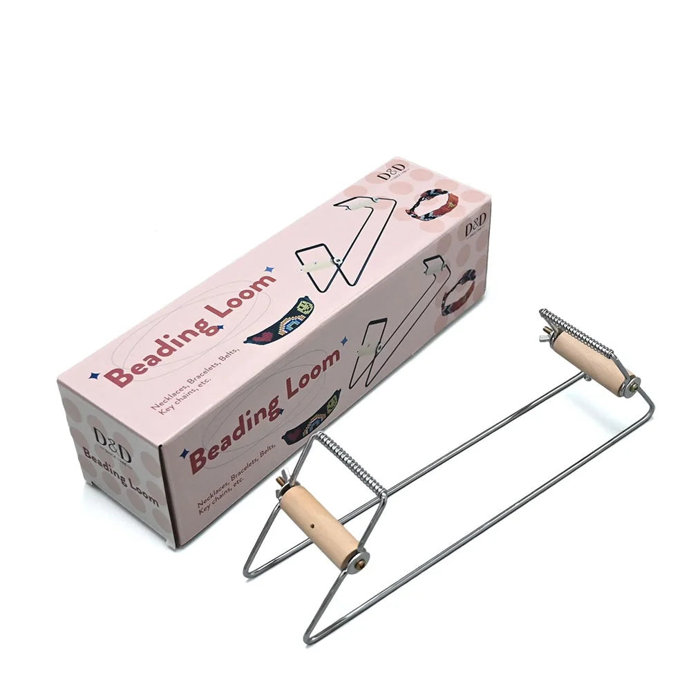 Kit de telar de mostacillas para joyería, pulseras, pendientes, collares