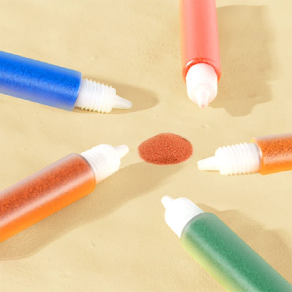 Juego de pintura de arena mágica para niños, juguetes de dibujo