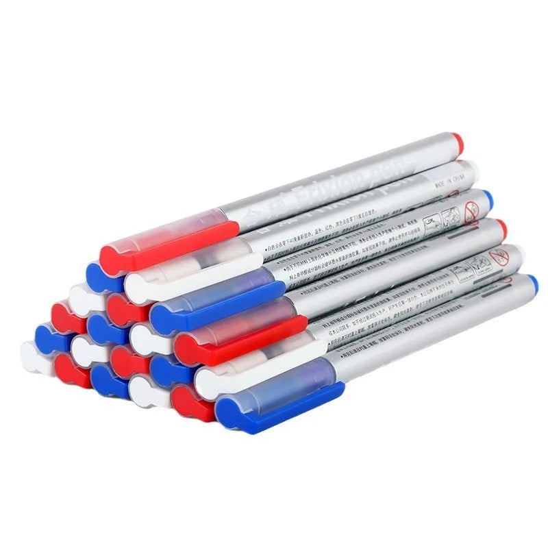 6 unids/set de rotulador mágico borrable con calor de gran capacidad, línea desaparece al planchar