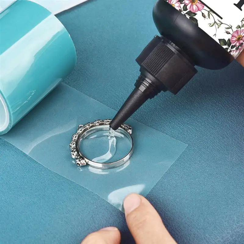 Resina epoxi de secado rápido, pegamento UV, transparente, endurecedor de Gel