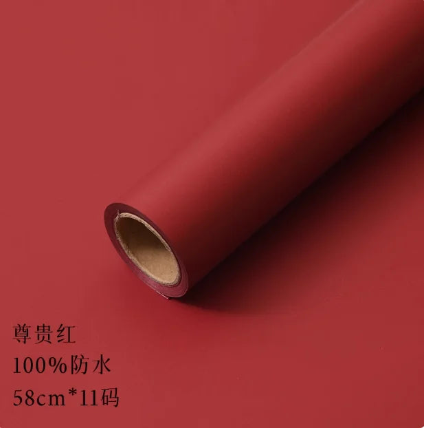 Papel de regalo mate de 58 cm x 10 metros aprox./rollo, papel impermeable para envolver regalos