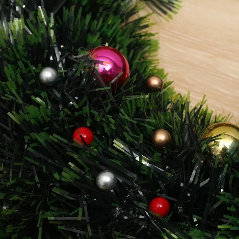 Bayas rojas para decoración de árbol de Navidad, 50/1000 piezas