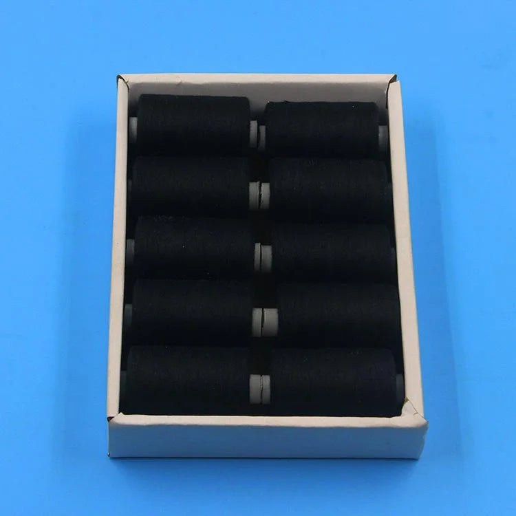 Kit de carretes de hilo de coser de poliéster, para coser a mano y a máquina, 1/10/12 colores