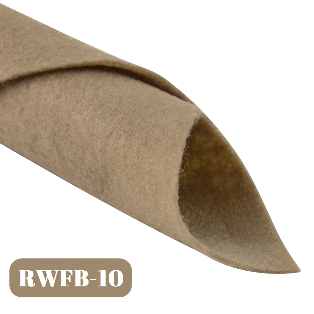 Tela de fieltro súper suave de 1,4mm de espesor, hoja no tejida de 30x30cm/20x90cm