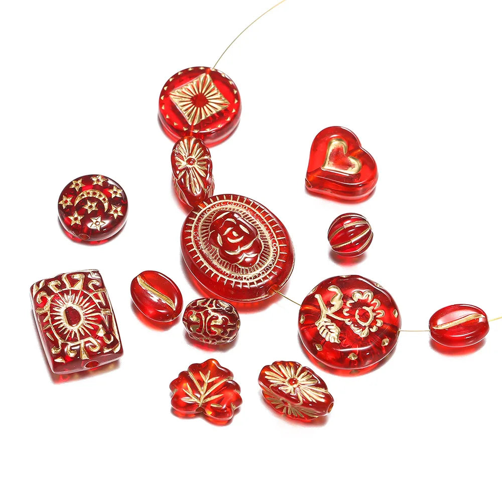40 g/lote de mostacillas clásicas mixtas, acrílicas para joyería
