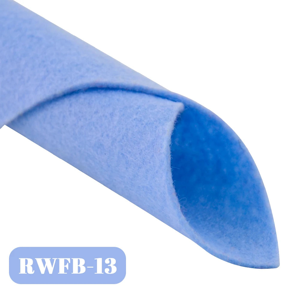 Tela de fieltro súper suave de 1,4mm de espesor, hoja no tejida de 30x30cm/20x90cm