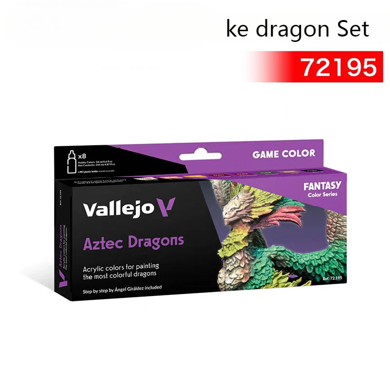 Pintura Vallejo a base de agua para modelos hechos a mano