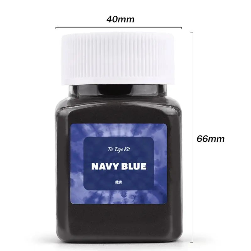 50 ml/botella de pigmentos en polvo para teñir telas