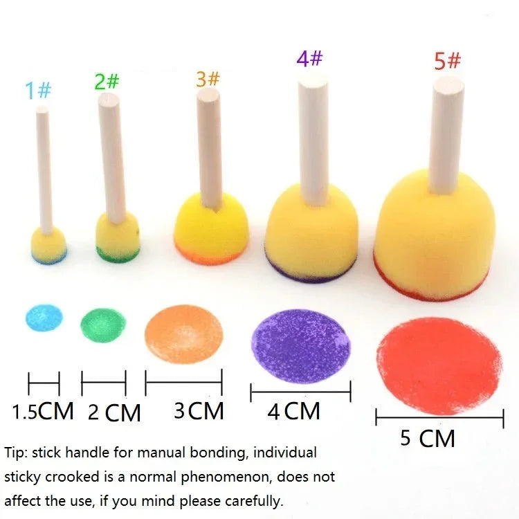 20 piezas de esponjas para pintar
