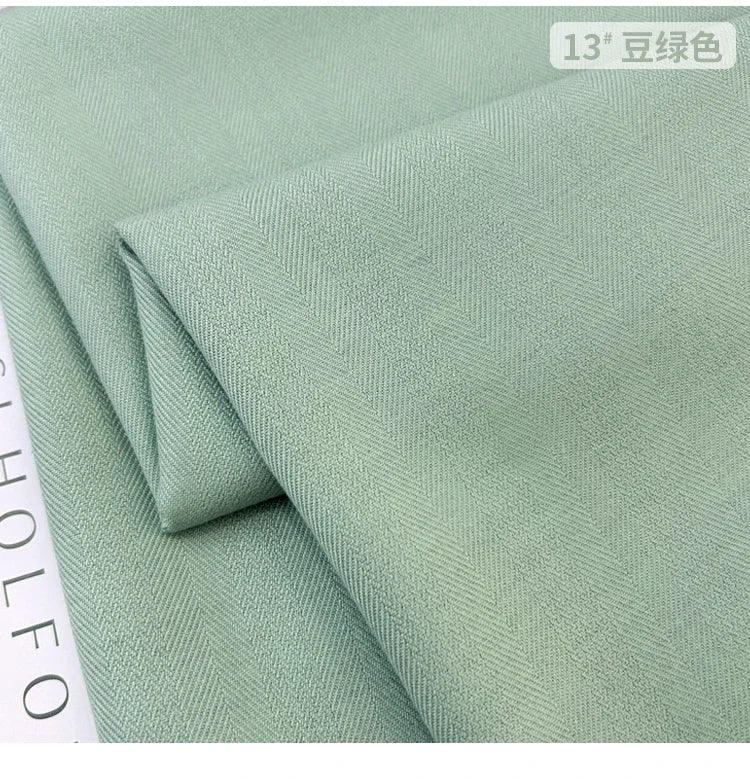 Patrón de espiga, mezcla de lana, tela informal. tela microelástica gruesa