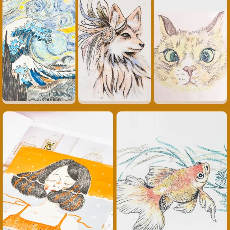 Lápiz de color al óleo profesional de cerámica  1100 ℃   -1260 ℃    Herramientas de alfarería