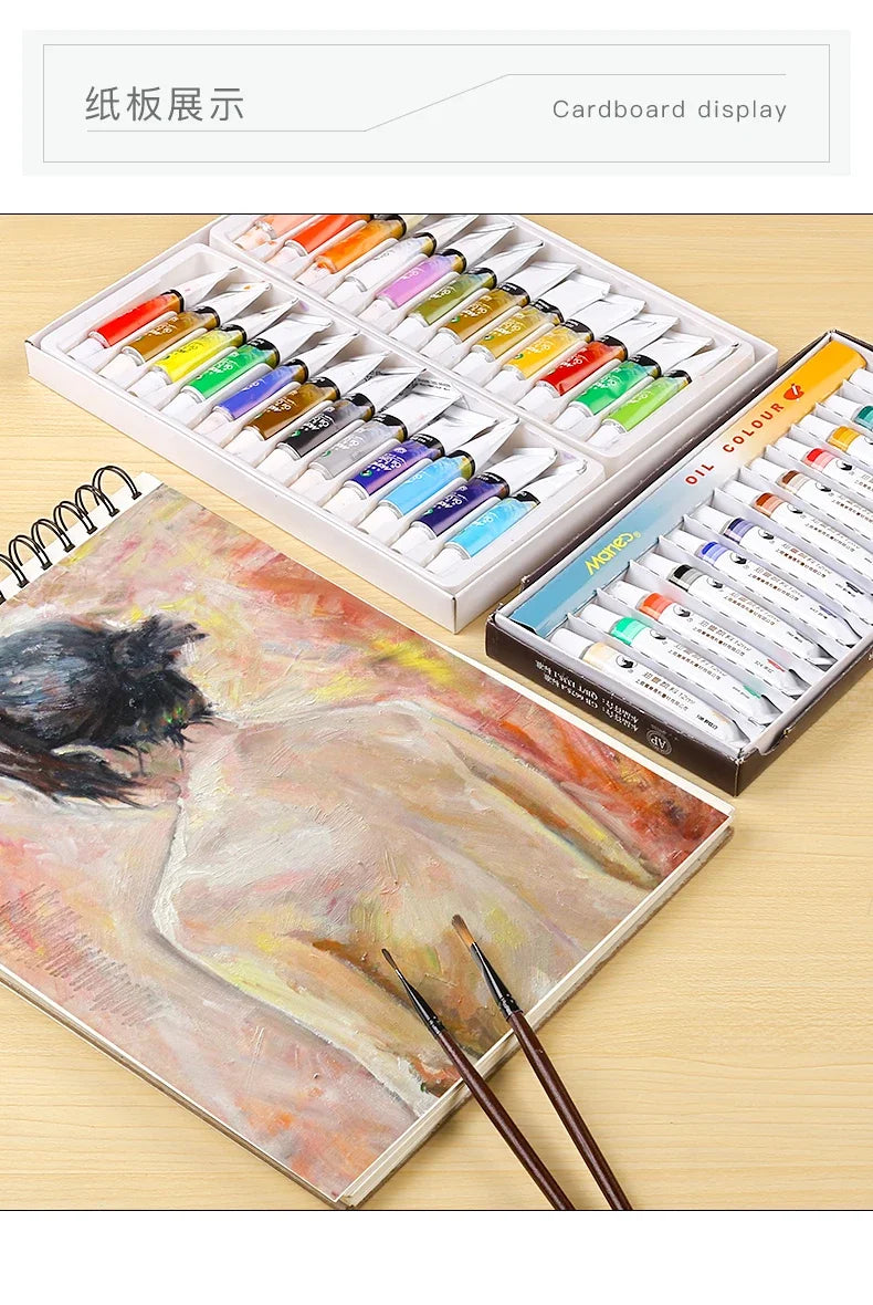 Maries 12/18/24 colores  de pinturas al óleo profesionales